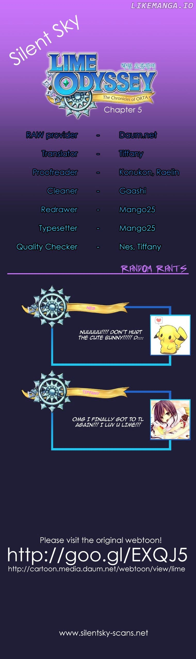 Lime Odyssey: The Chronicles of ORTA chapter 8 - page 1