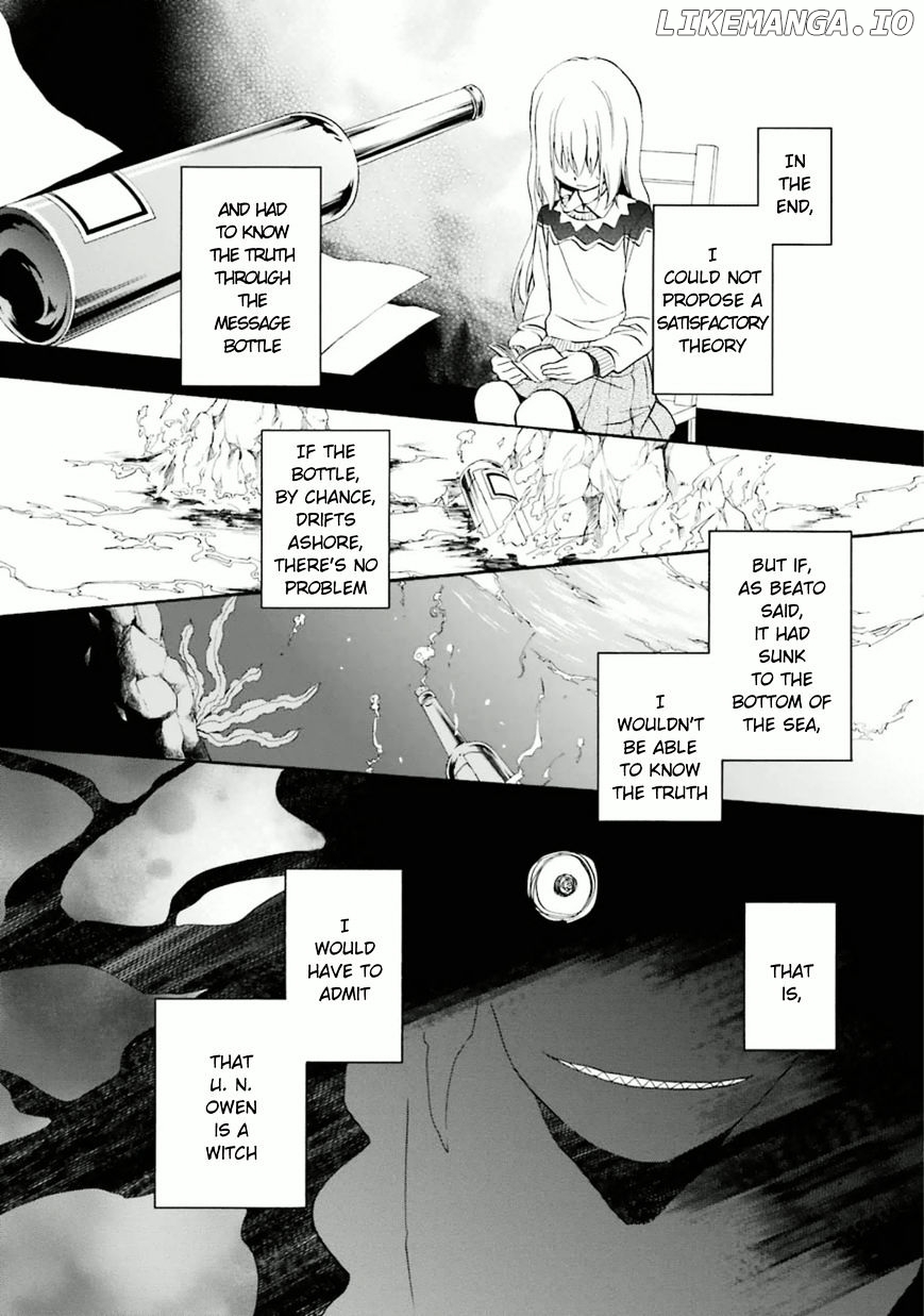 Umineko no Naku Koro ni Chiru Episode 7: Requiem of the Golden Witch chapter 23 - page 25