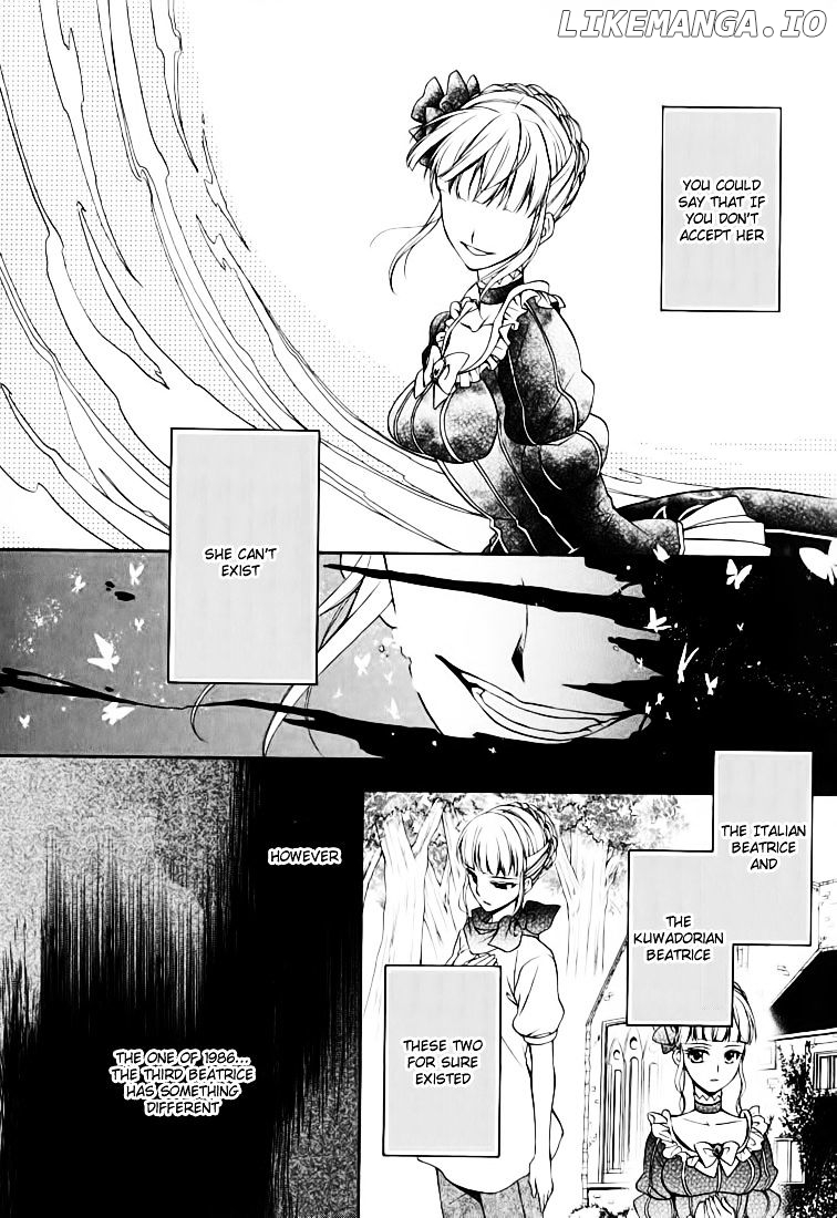 Umineko no Naku Koro ni Chiru Episode 7: Requiem of the Golden Witch chapter 12 - page 21
