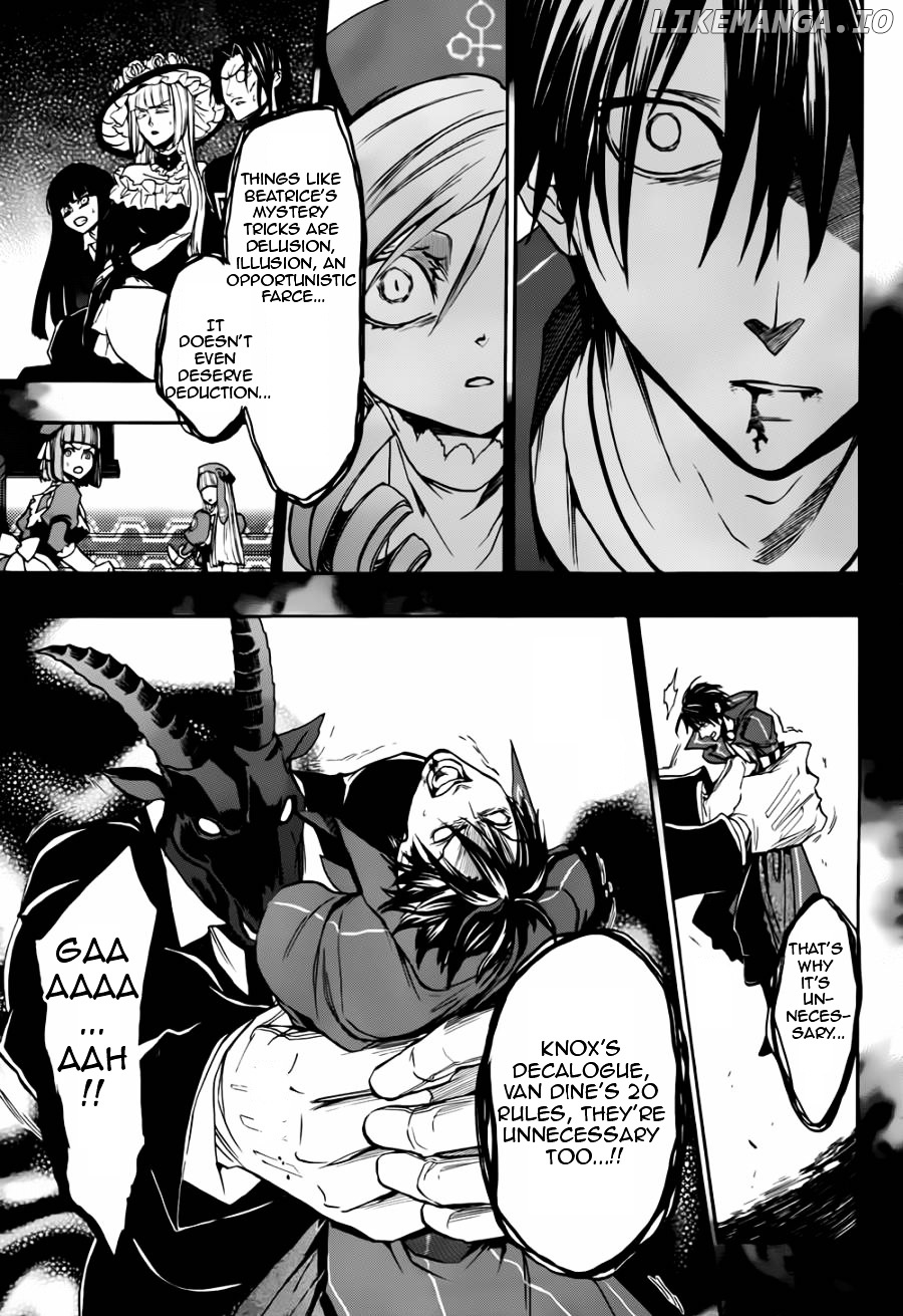 Umineko no Naku Koro ni Chiru Episode 8: Twilight of the Golden Witch chapter 18 - page 33