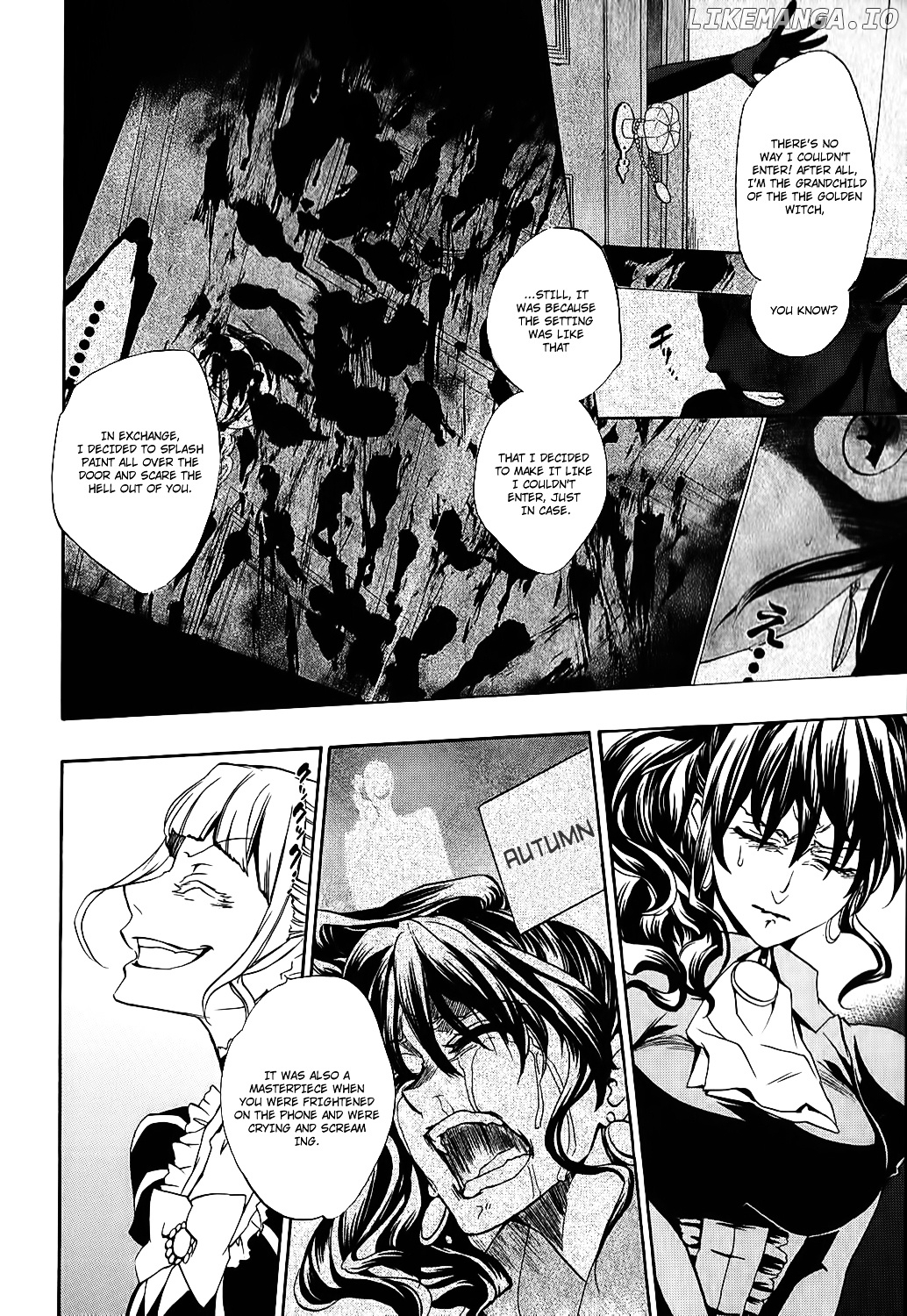 Umineko no Naku Koro ni Chiru Episode 8: Twilight of the Golden Witch chapter 6 - page 32