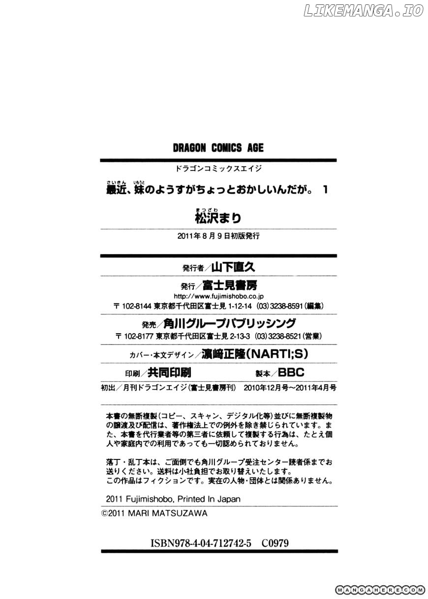 Saikin, Imouto no Yousu ga Chotto Okashii n da ga. chapter 5 - page 30
