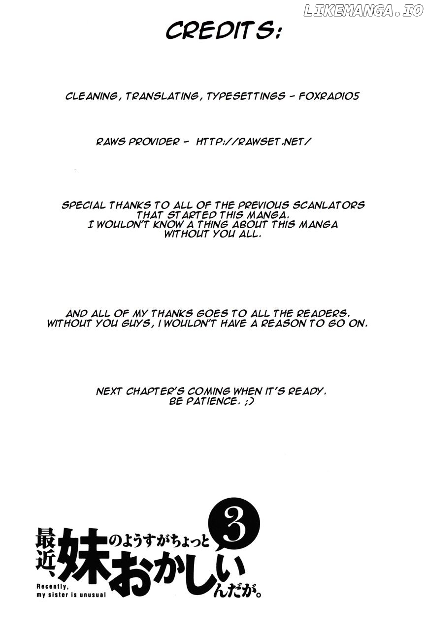Saikin, Imouto no Yousu ga Chotto Okashii n da ga. chapter 12 - page 36