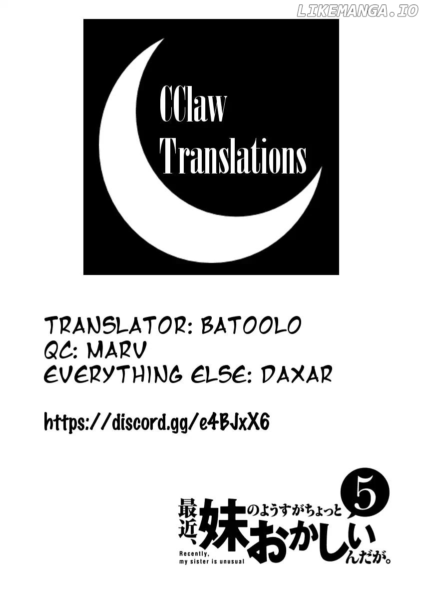 Saikin, Imouto no Yousu ga Chotto Okashii n da ga. chapter 24 - page 31