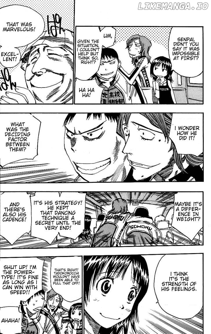 Yowamushi Pedal Chapter 33 - page 4