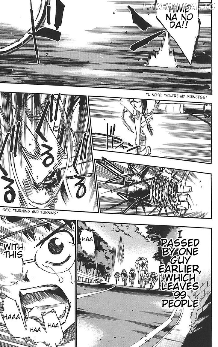 Yowamushi Pedal Chapter 90 - page 7