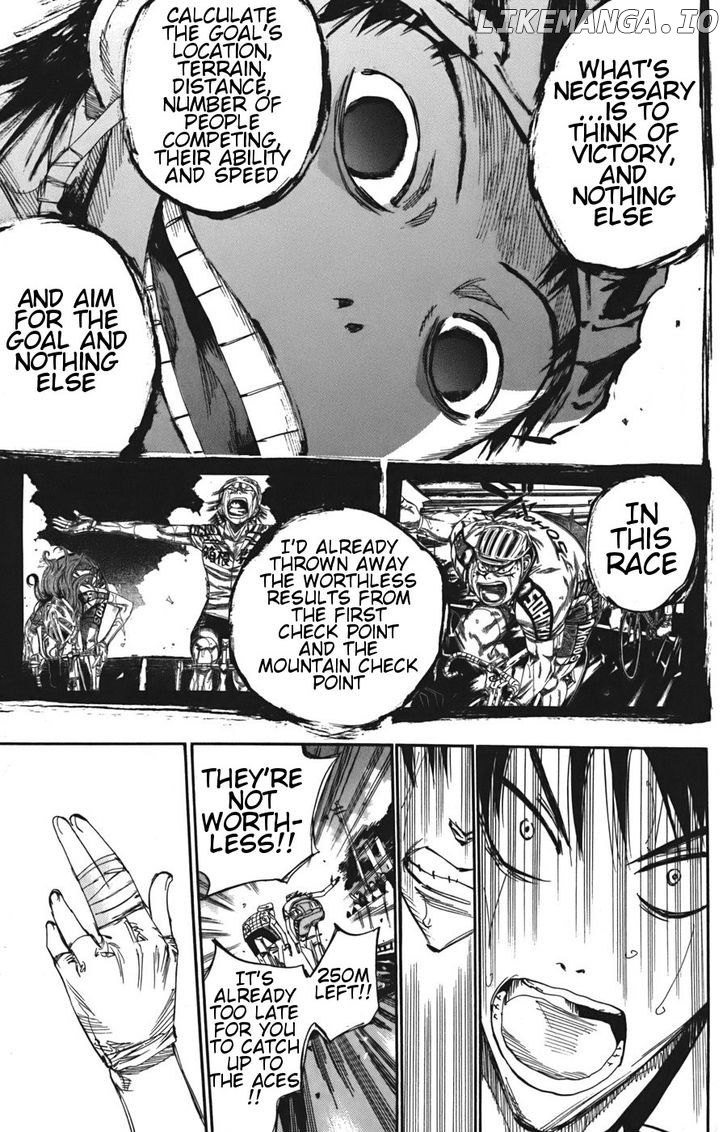 Yowamushi Pedal Chapter 106 - page 13