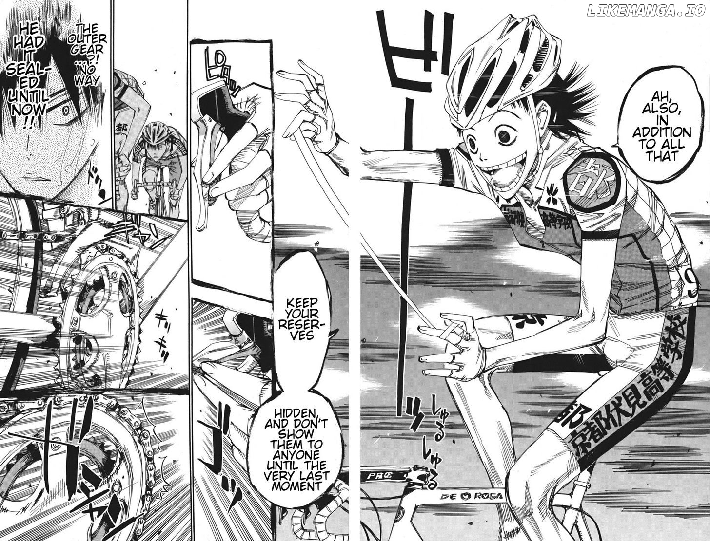 Yowamushi Pedal Chapter 106 - page 14