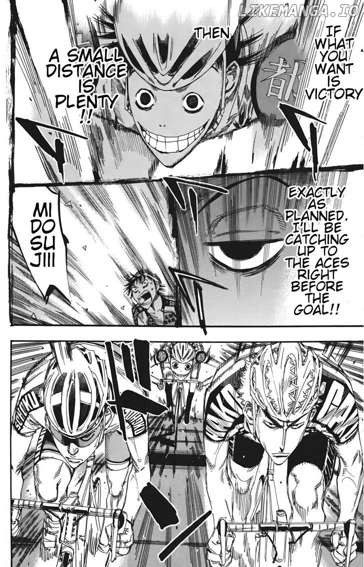 Yowamushi Pedal Chapter 106 - page 16
