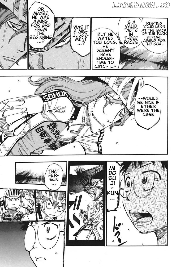 Yowamushi Pedal Chapter 106 - page 3
