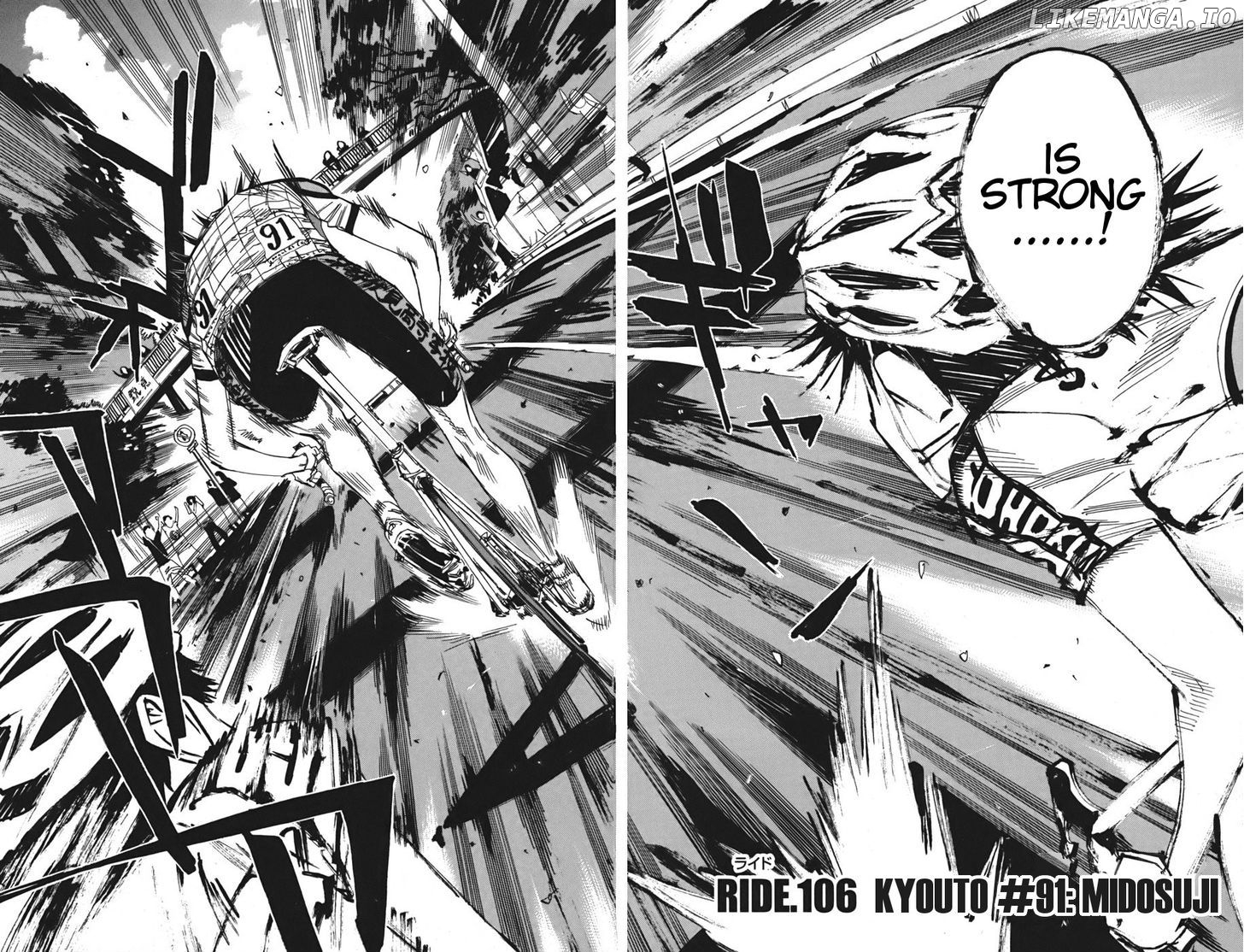 Yowamushi Pedal Chapter 106 - page 4