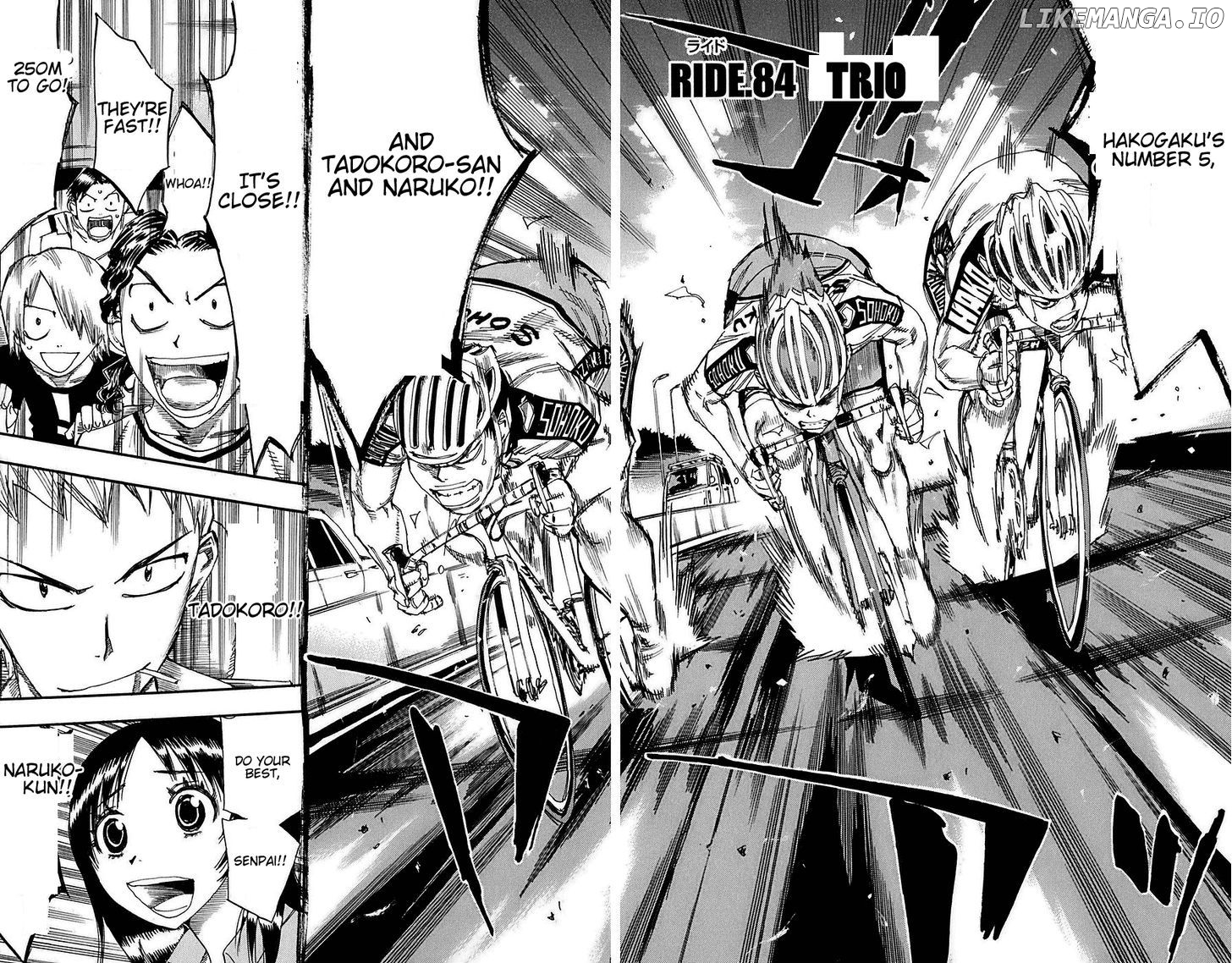 Yowamushi Pedal Chapter 84 - page 2