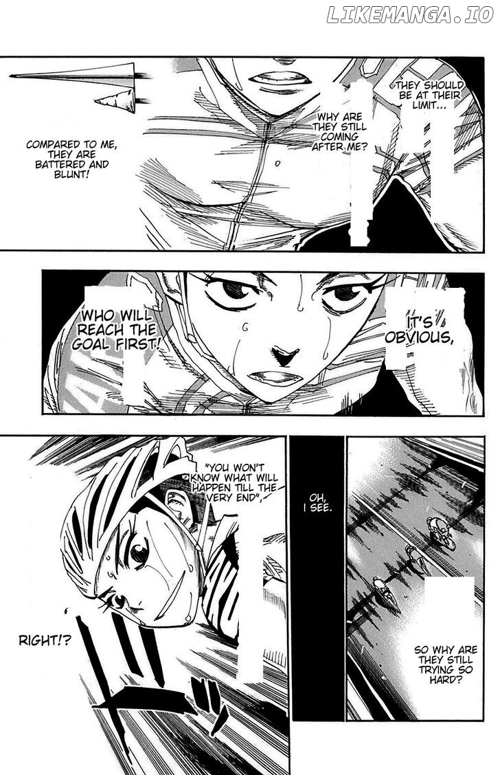 Yowamushi Pedal Chapter 84 - page 4