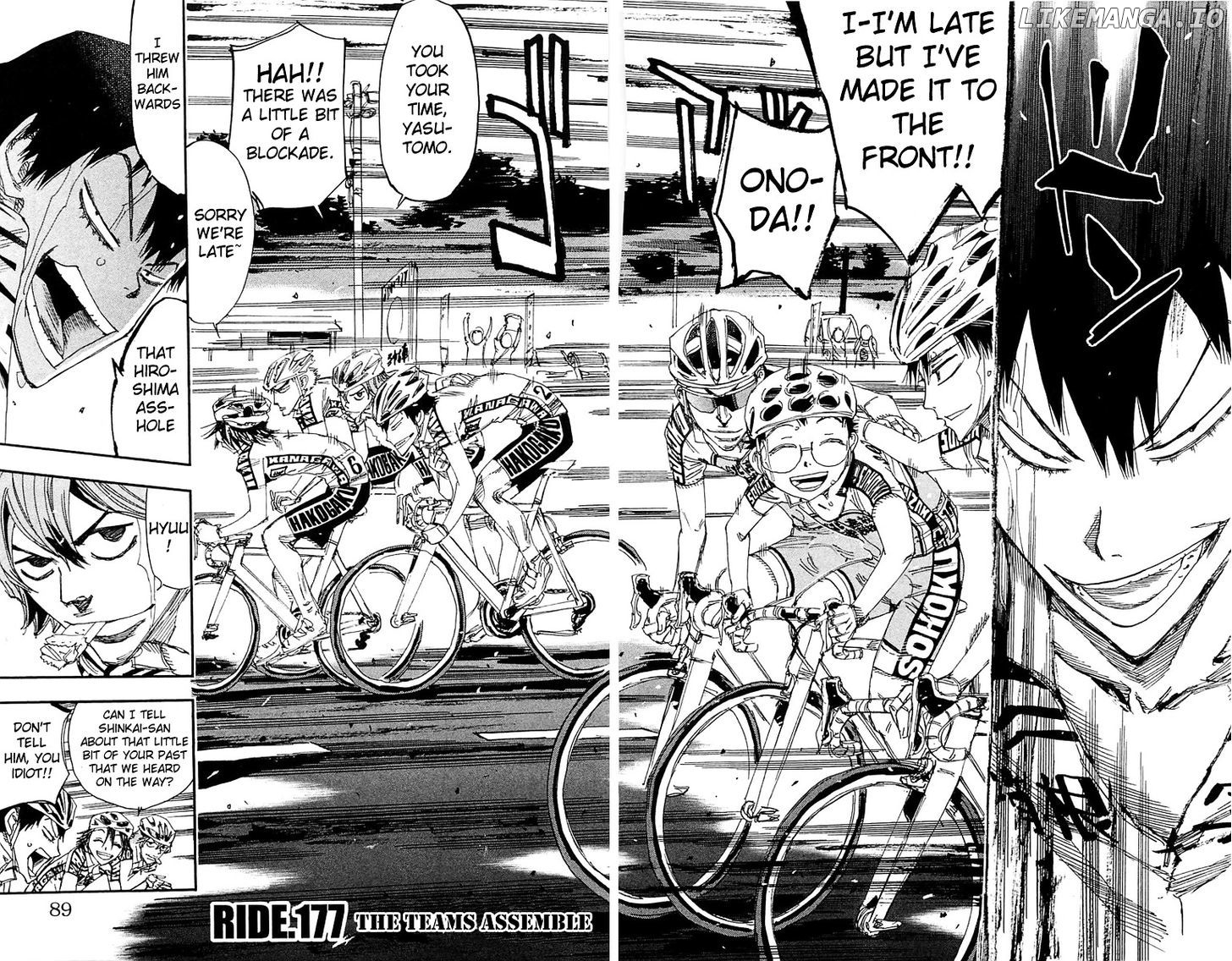 Yowamushi Pedal Chapter 177 - page 2