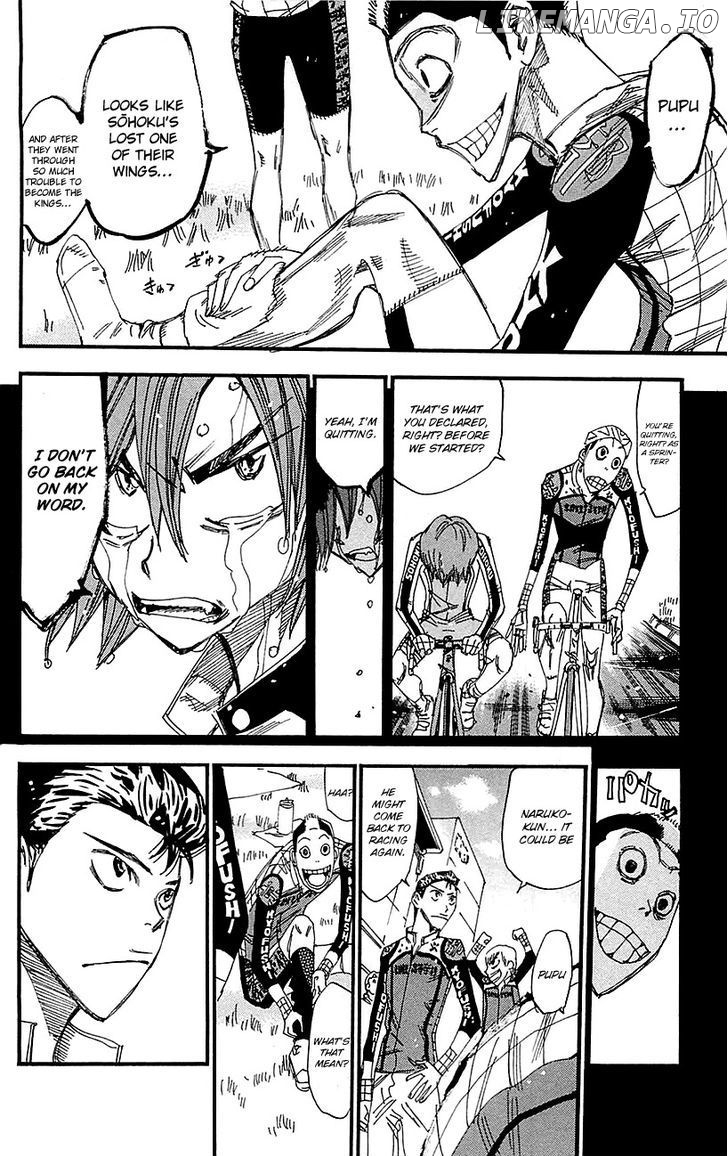 Yowamushi Pedal Chapter 255 - page 17