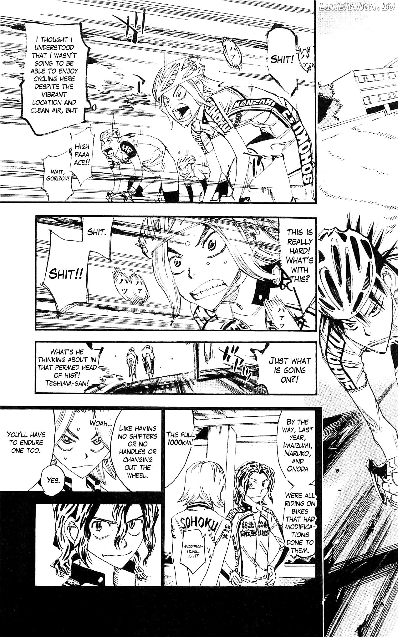 Yowamushi Pedal Chapter 280 - page 11