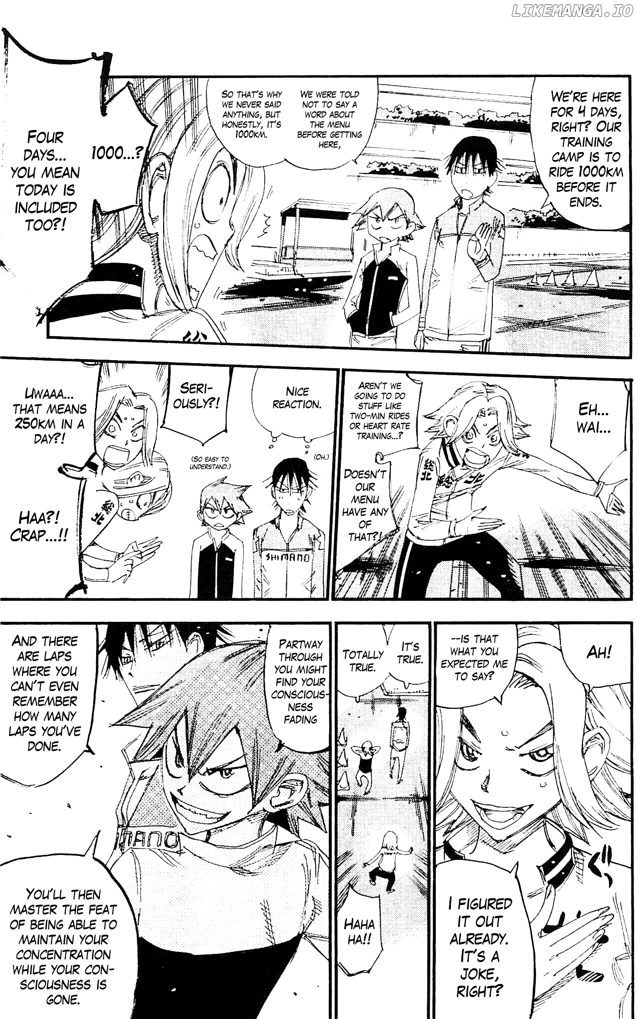 Yowamushi Pedal Chapter 280 - page 7