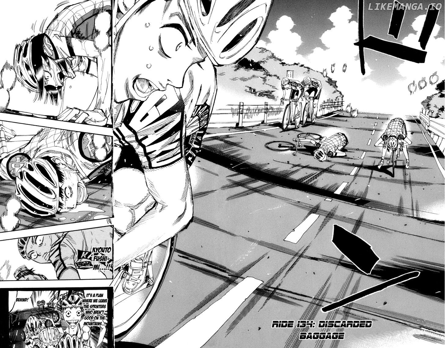 Yowamushi Pedal Chapter 134 - page 2