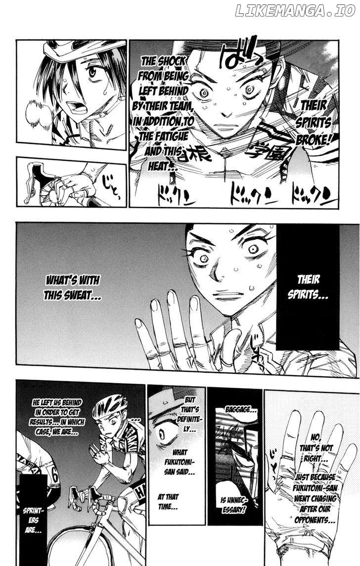 Yowamushi Pedal Chapter 134 - page 5