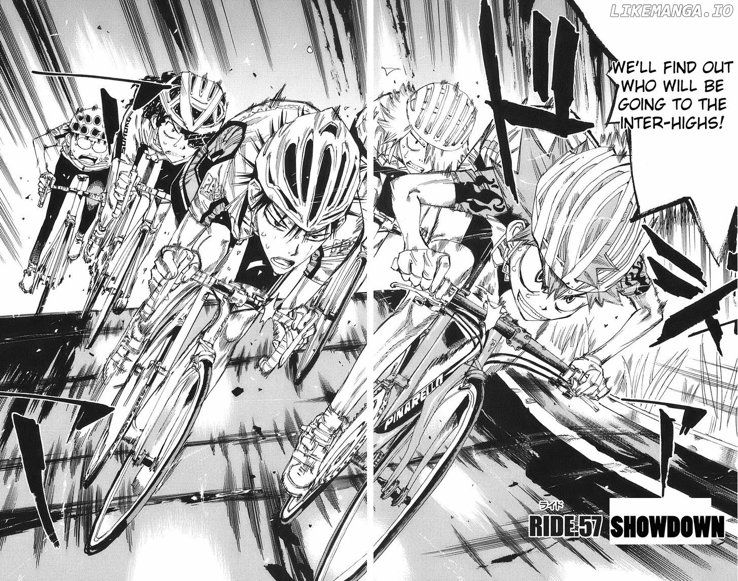 Yowamushi Pedal Chapter 57 - page 2