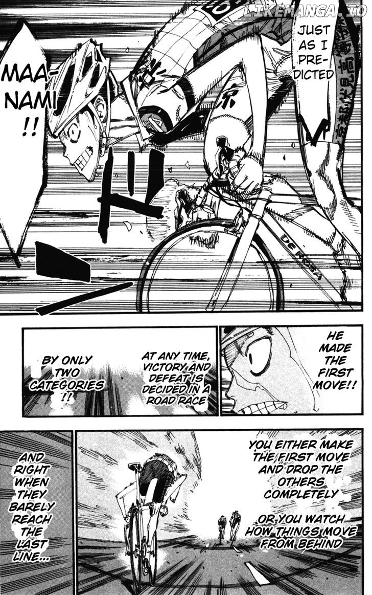Yowamushi Pedal Chapter 207 - page 8