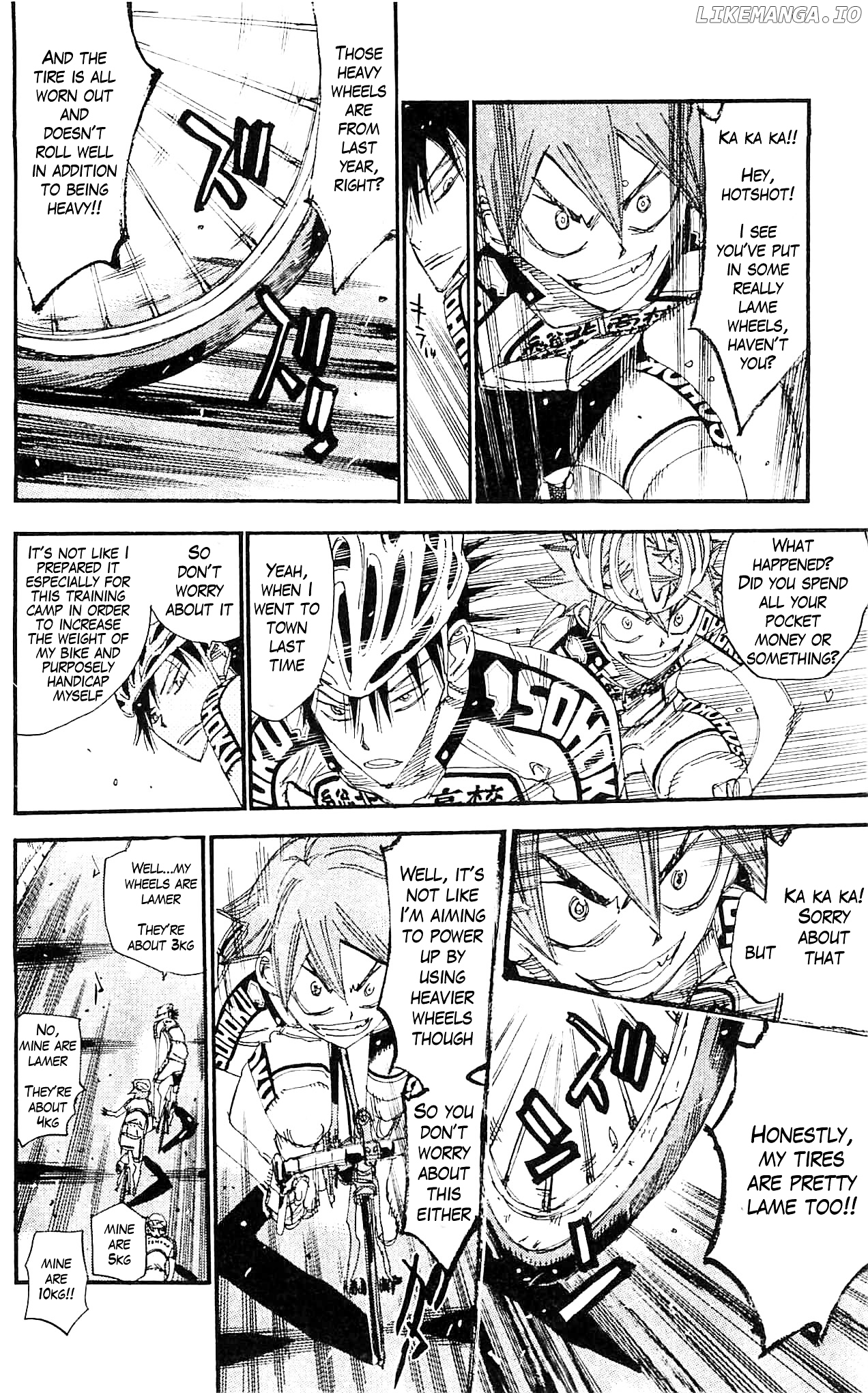 Yowamushi Pedal Chapter 281 - page 10