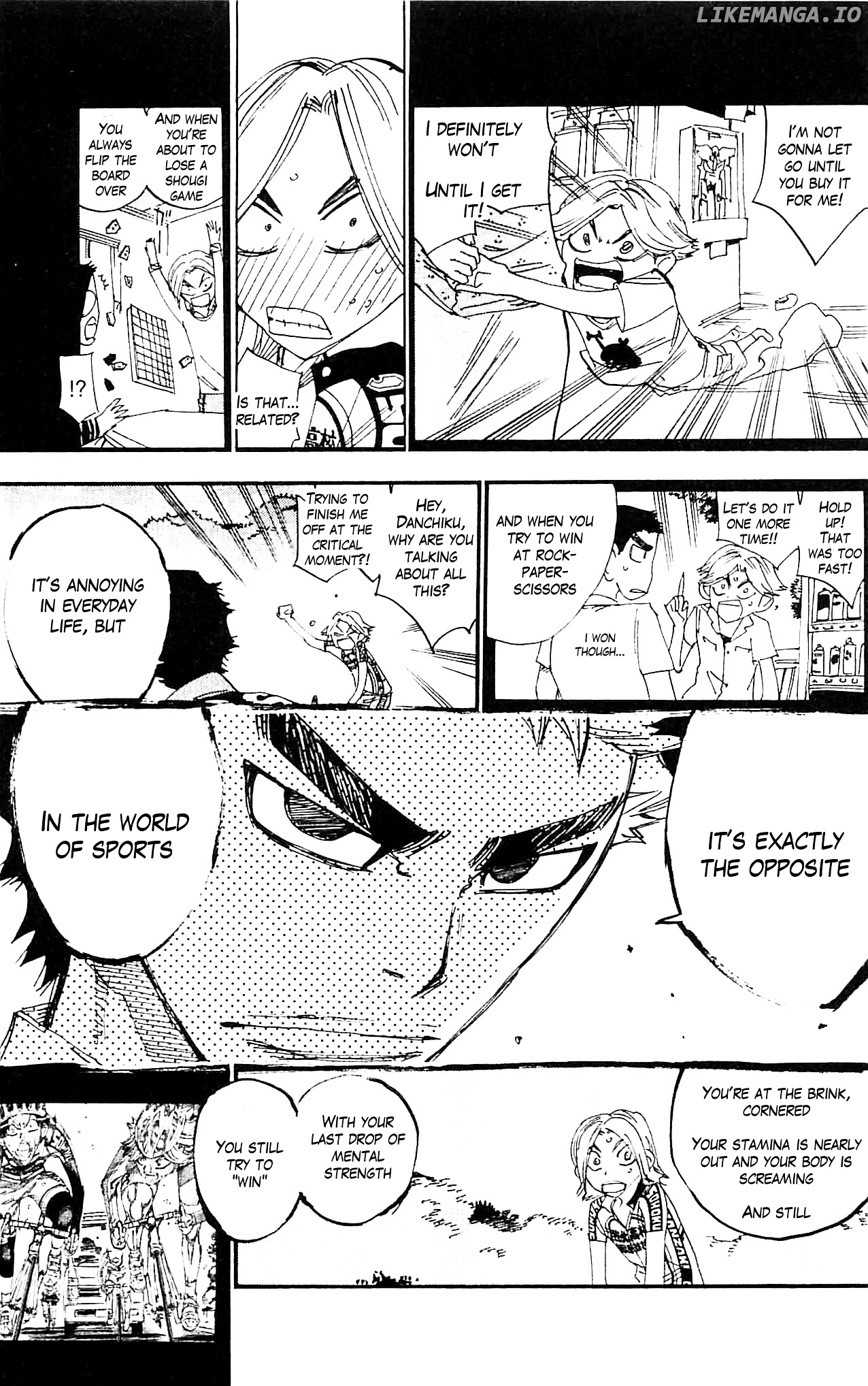 Yowamushi Pedal Chapter 281 - page 17