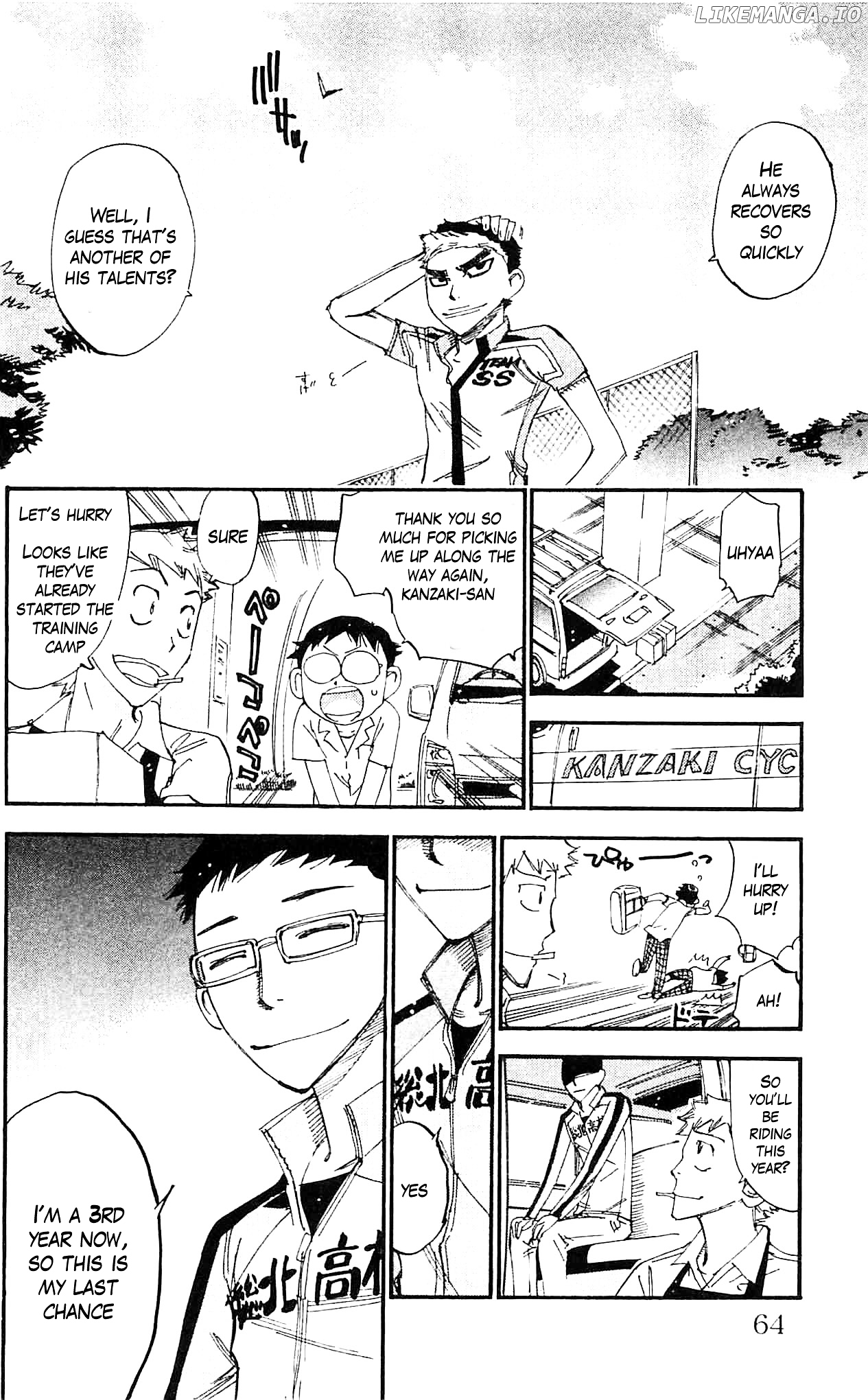 Yowamushi Pedal Chapter 281 - page 20