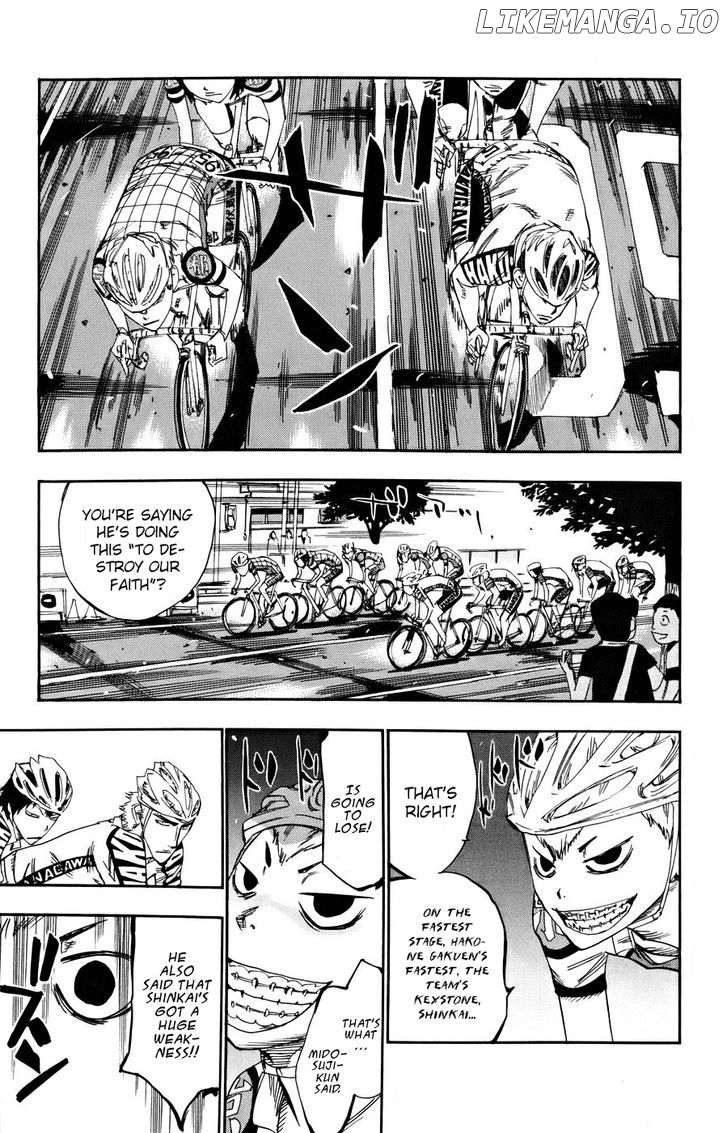 Yowamushi Pedal Chapter 127 - page 3