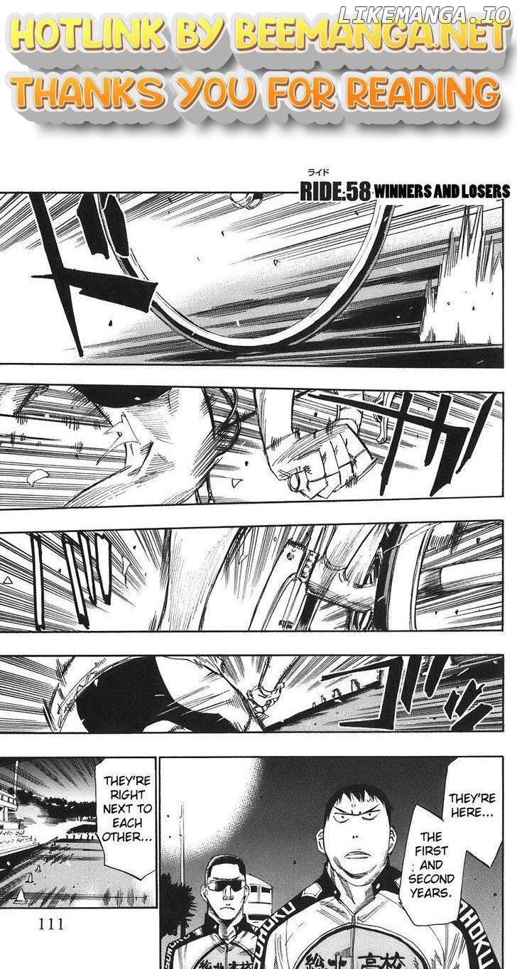 Yowamushi Pedal Chapter 58 - page 1