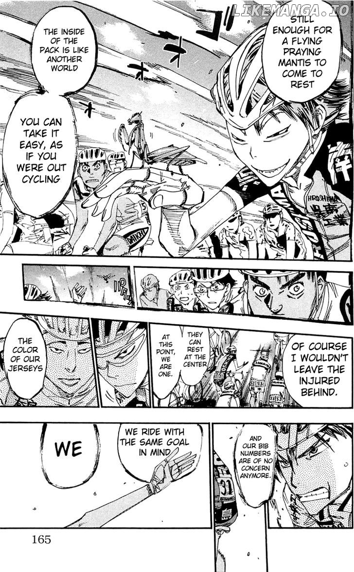 Yowamushi Pedal Chapter 162 - page 16