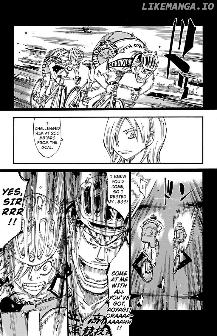 Yowamushi Pedal Chapter 238 - page 12