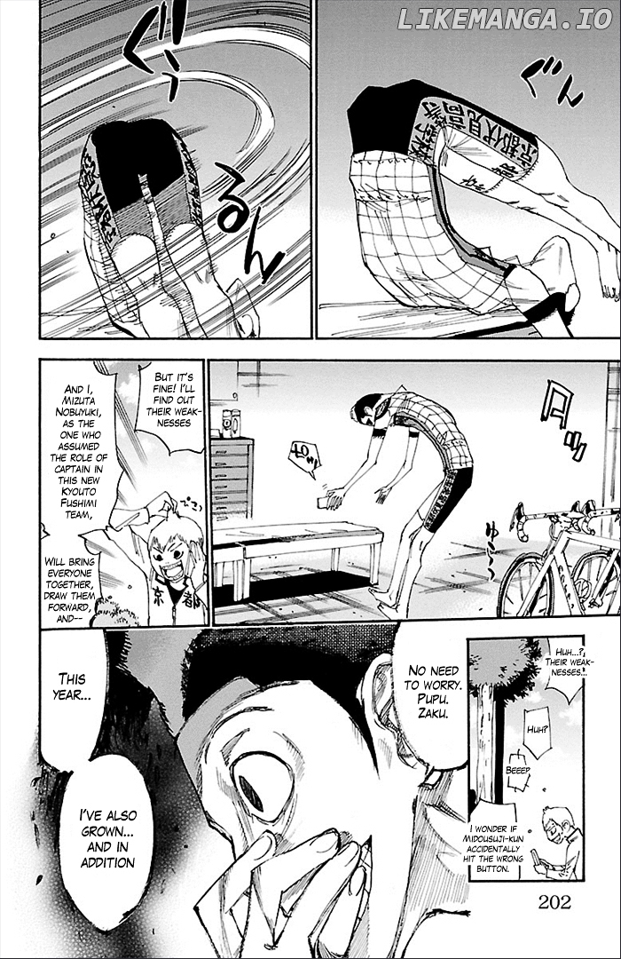 Yowamushi Pedal Chapter 278 - page 15