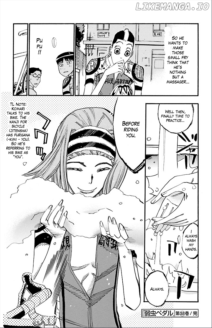 Yowamushi Pedal Chapter 278 - page 18