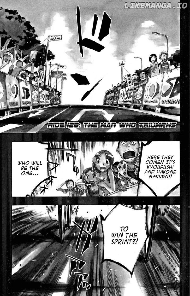 Yowamushi Pedal Chapter 128 - page 1