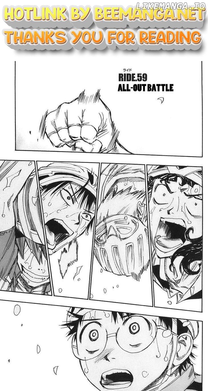 Yowamushi Pedal Chapter 59 - page 1