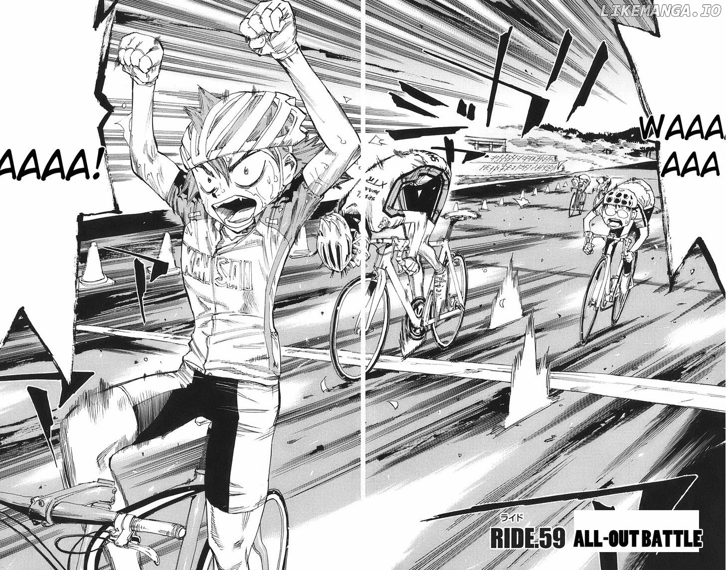 Yowamushi Pedal Chapter 59 - page 2