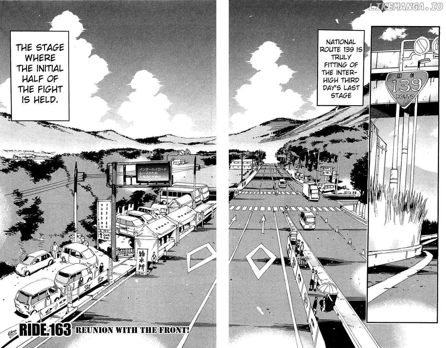Yowamushi Pedal Chapter 163 - page 2