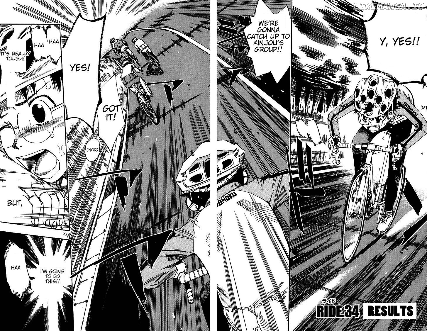 Yowamushi Pedal Chapter 34 - page 4
