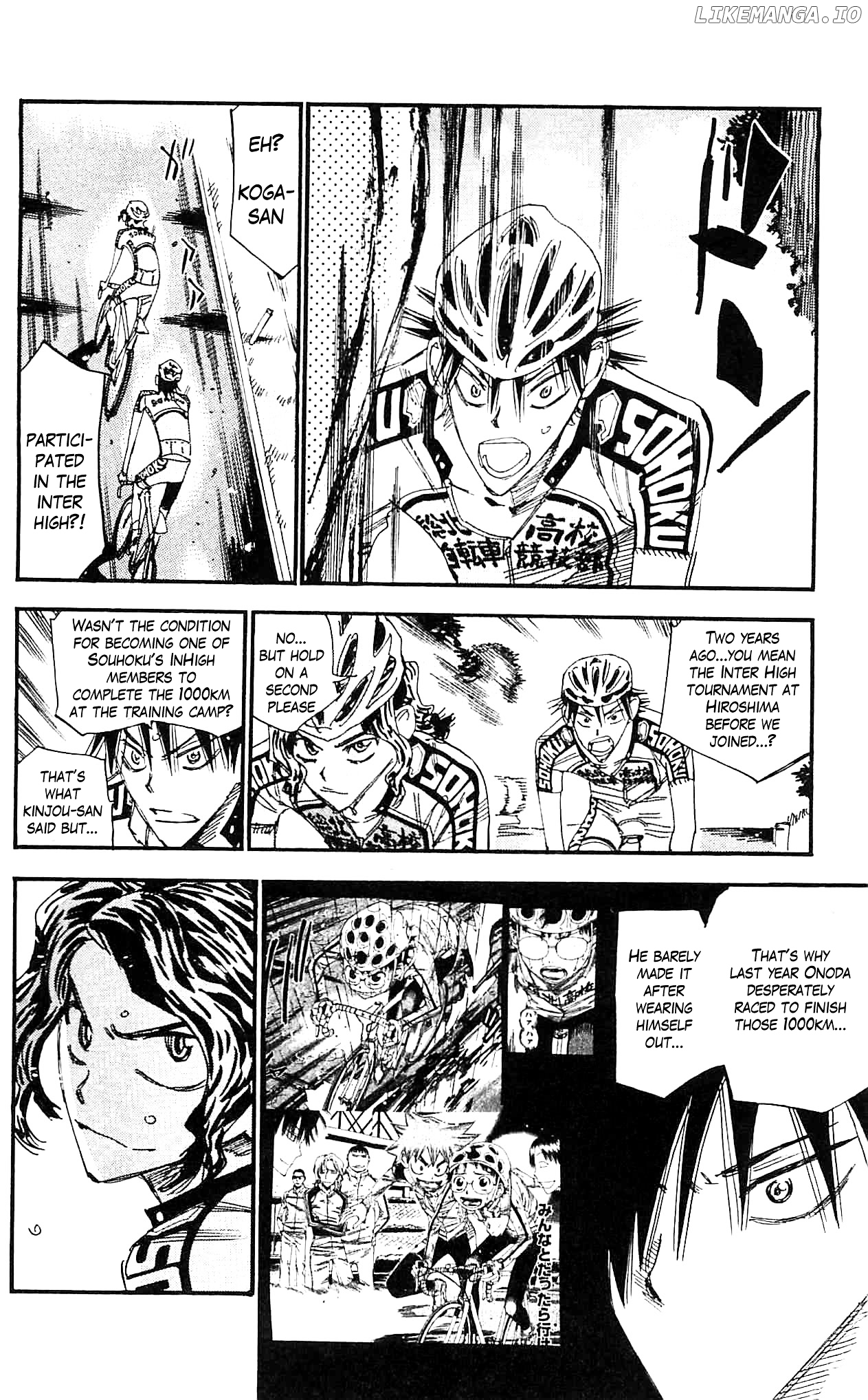 Yowamushi Pedal Chapter 283 - page 2