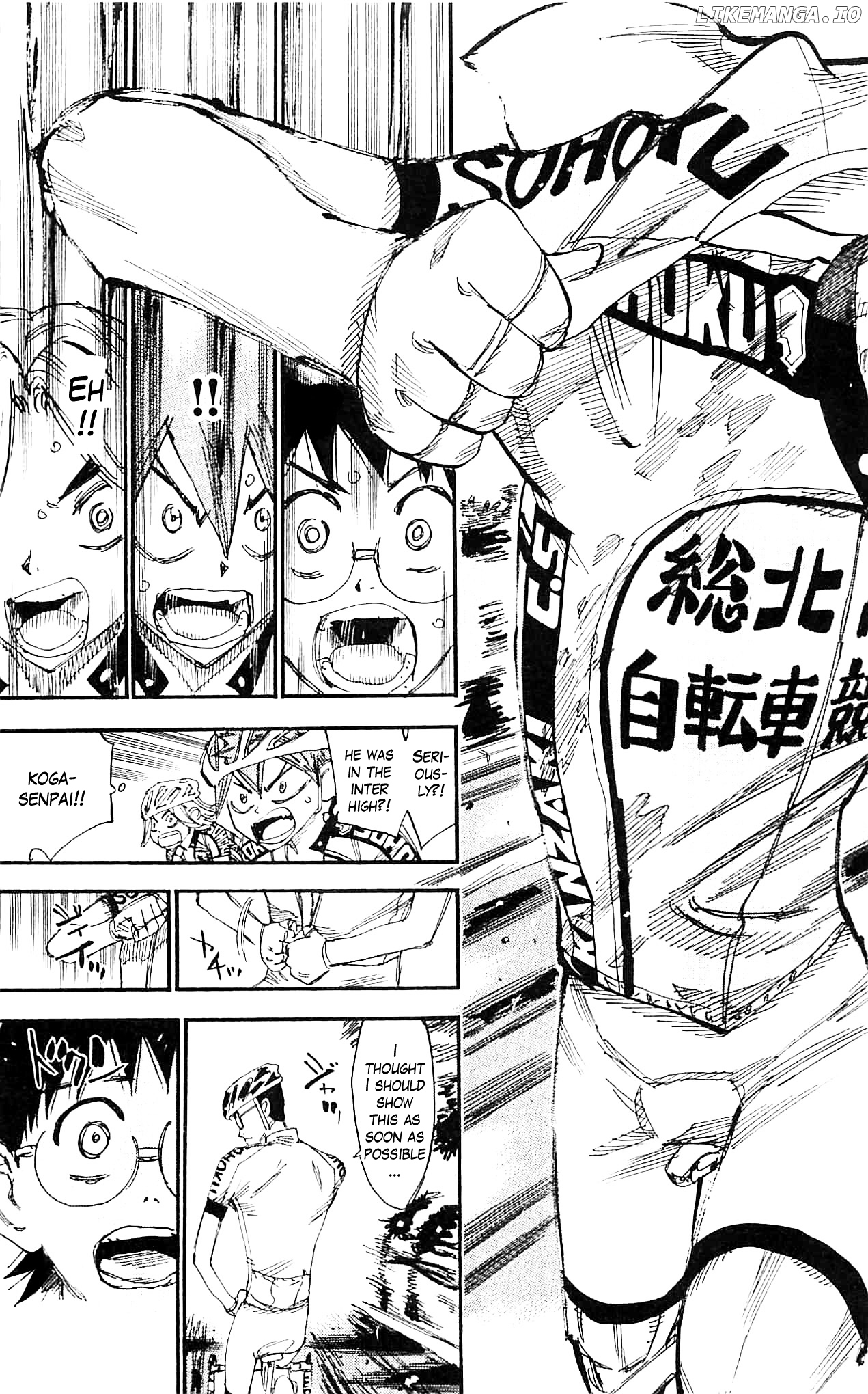 Yowamushi Pedal Chapter 283 - page 7