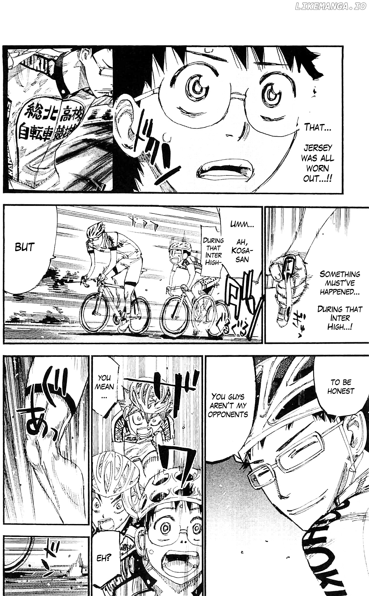 Yowamushi Pedal Chapter 283 - page 8