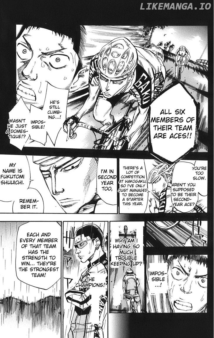 Yowamushi Pedal Chapter 60 - page 11