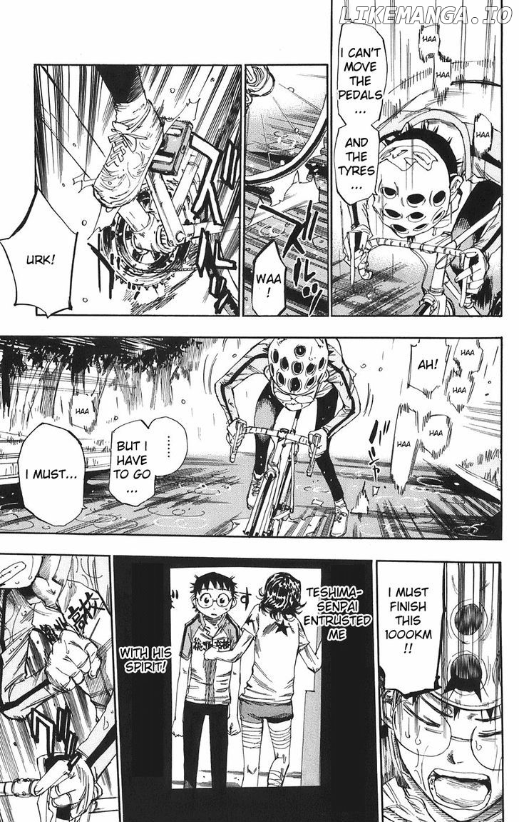 Yowamushi Pedal Chapter 60 - page 17