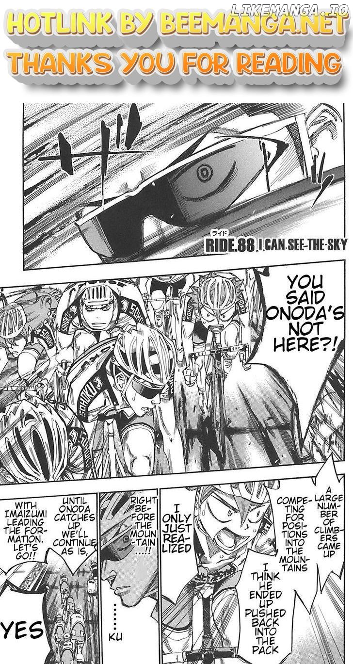 Yowamushi Pedal Chapter 88 - page 1
