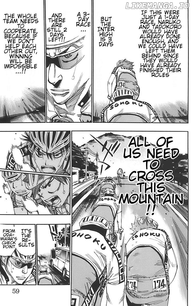 Yowamushi Pedal Chapter 88 - page 16
