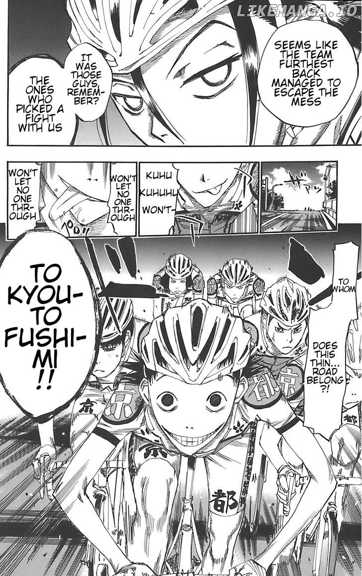 Yowamushi Pedal Chapter 88 - page 20