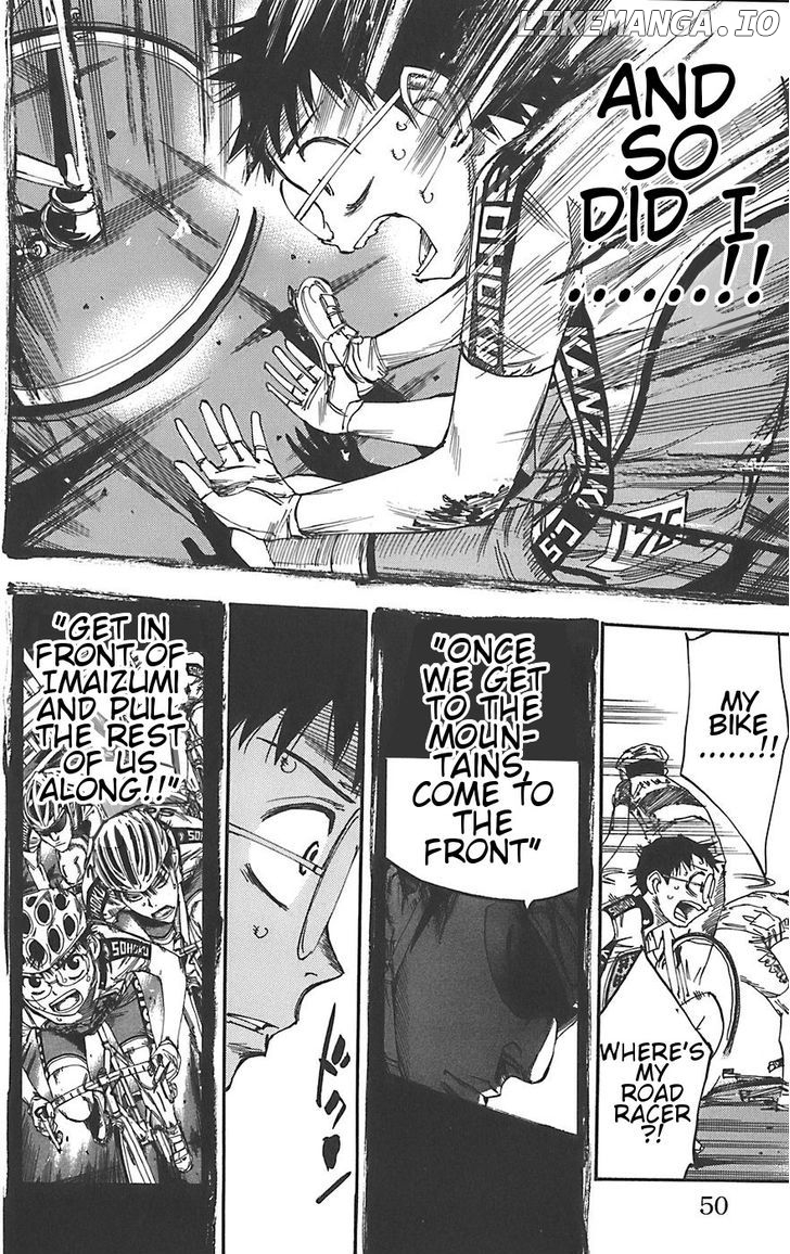 Yowamushi Pedal Chapter 88 - page 8