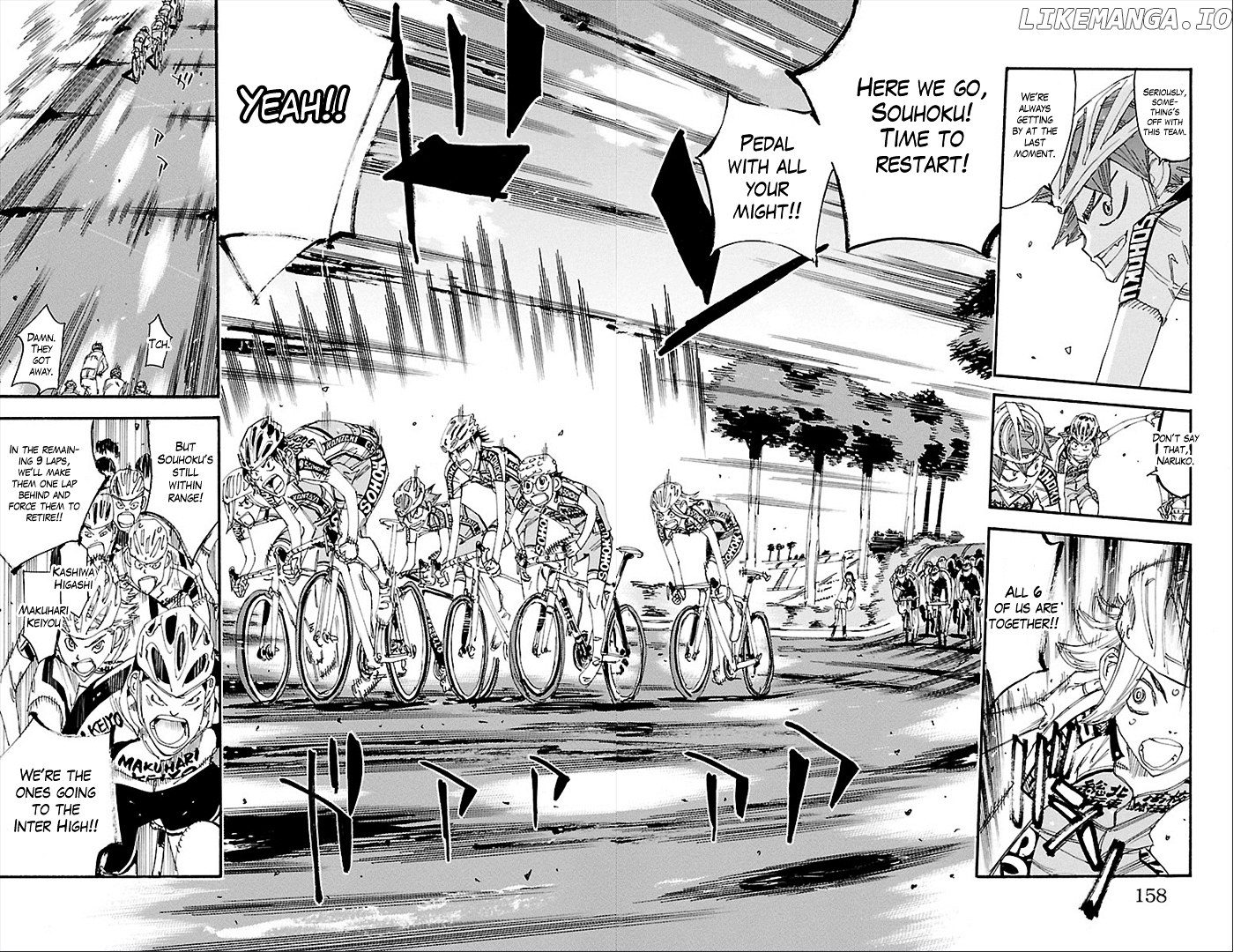 Yowamushi Pedal Chapter 276 - page 16
