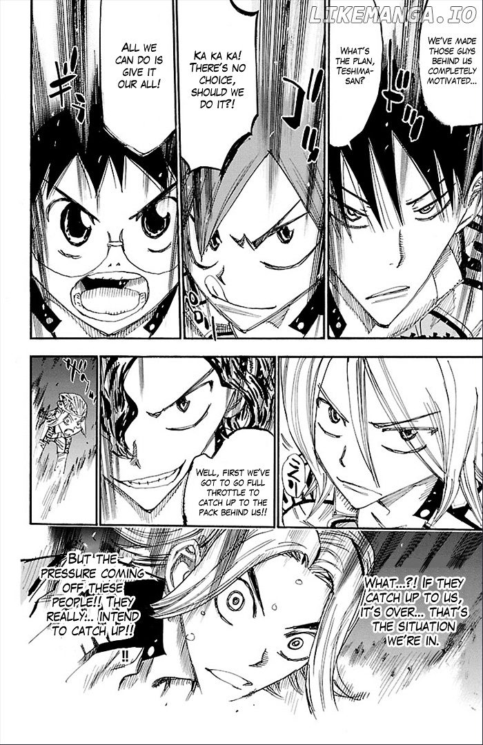 Yowamushi Pedal Chapter 276 - page 17